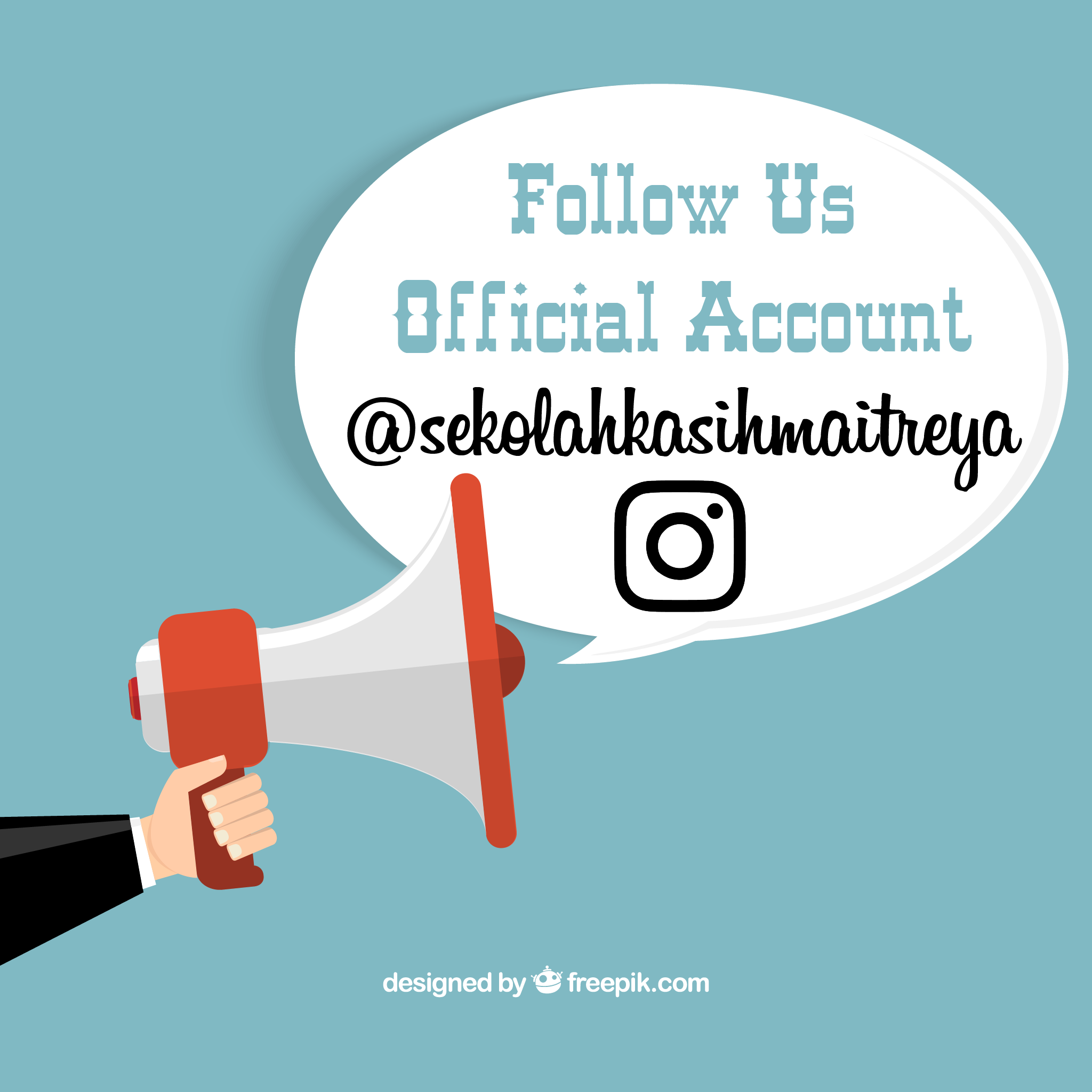 Follow us Instagram @sekolahkasihmaitreya